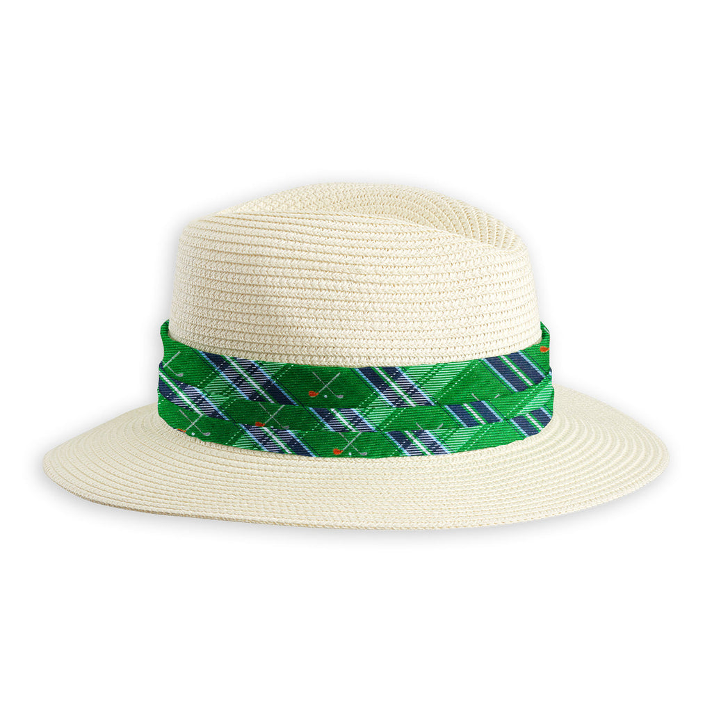 Golfer's Holiday Hat Band