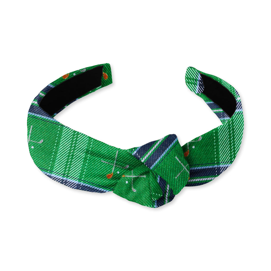 Golfer's Holiday Knotted Headband