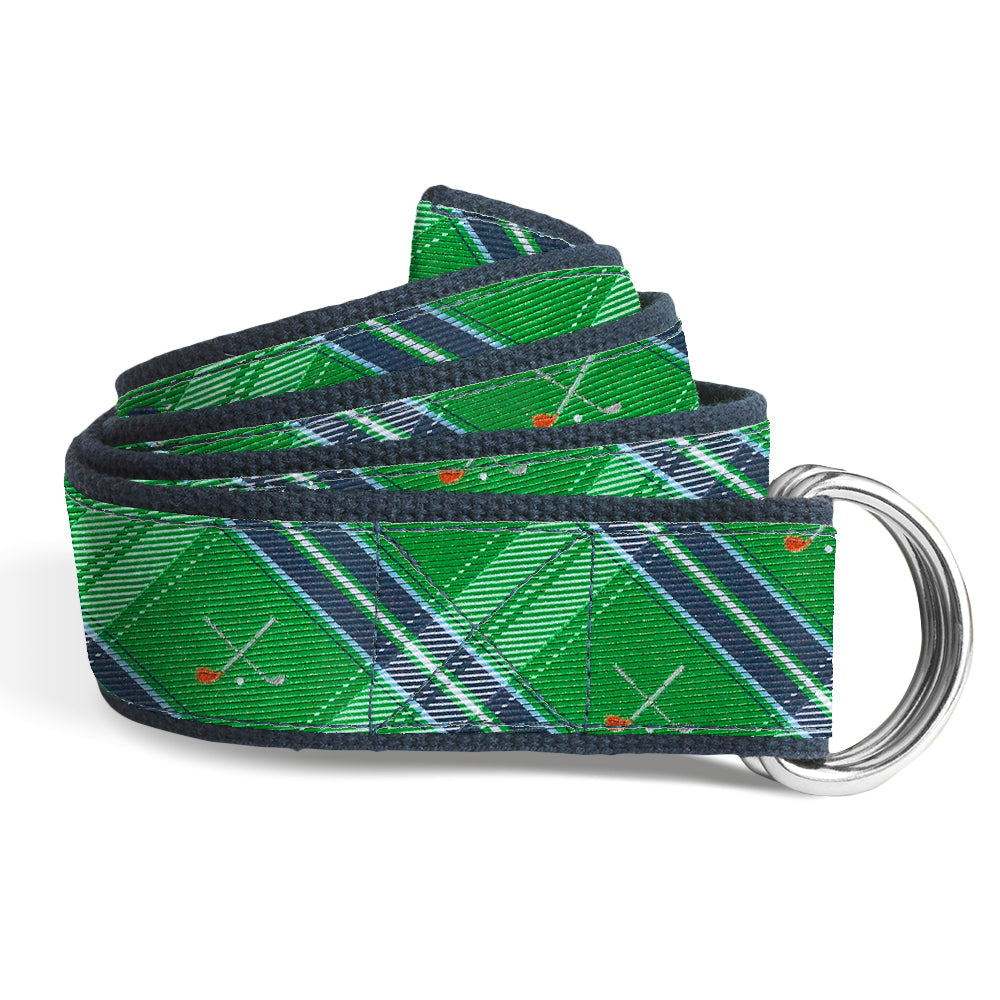 Golfer's Holiday Women's D-Ring Belts