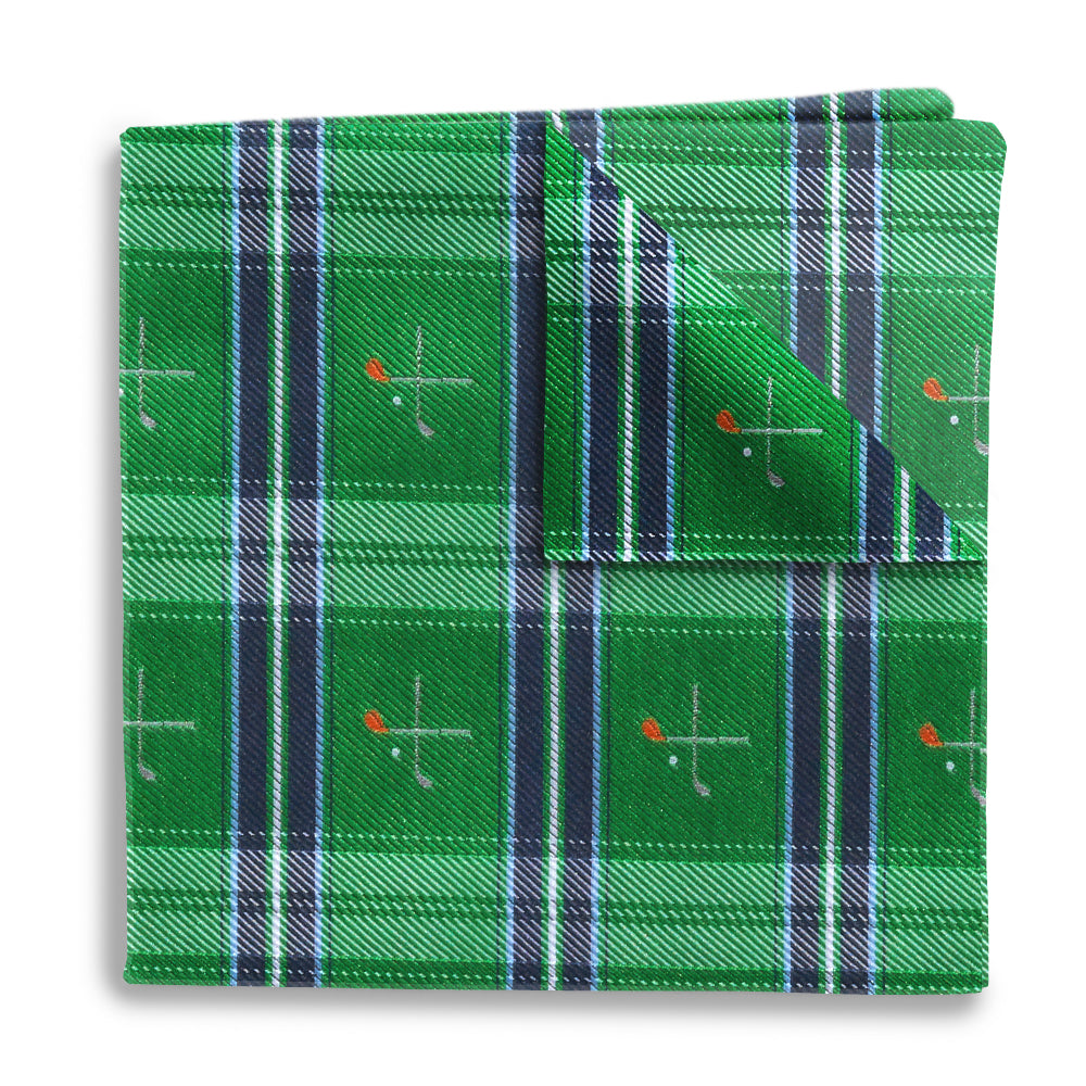 Golfer's Holiday Pocket Squares