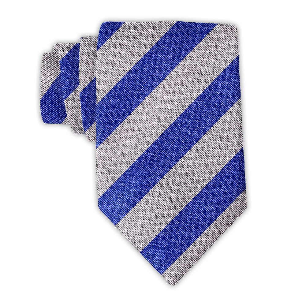 Collegiate Grey and Blue Neckties