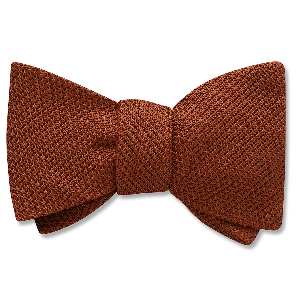 Grenadine Rust bow ties