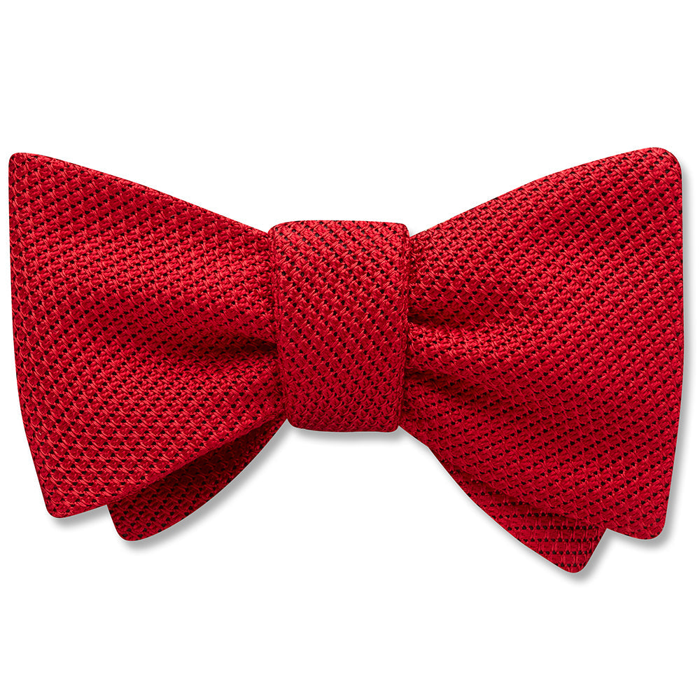 Grenadine Cherry Red bow ties