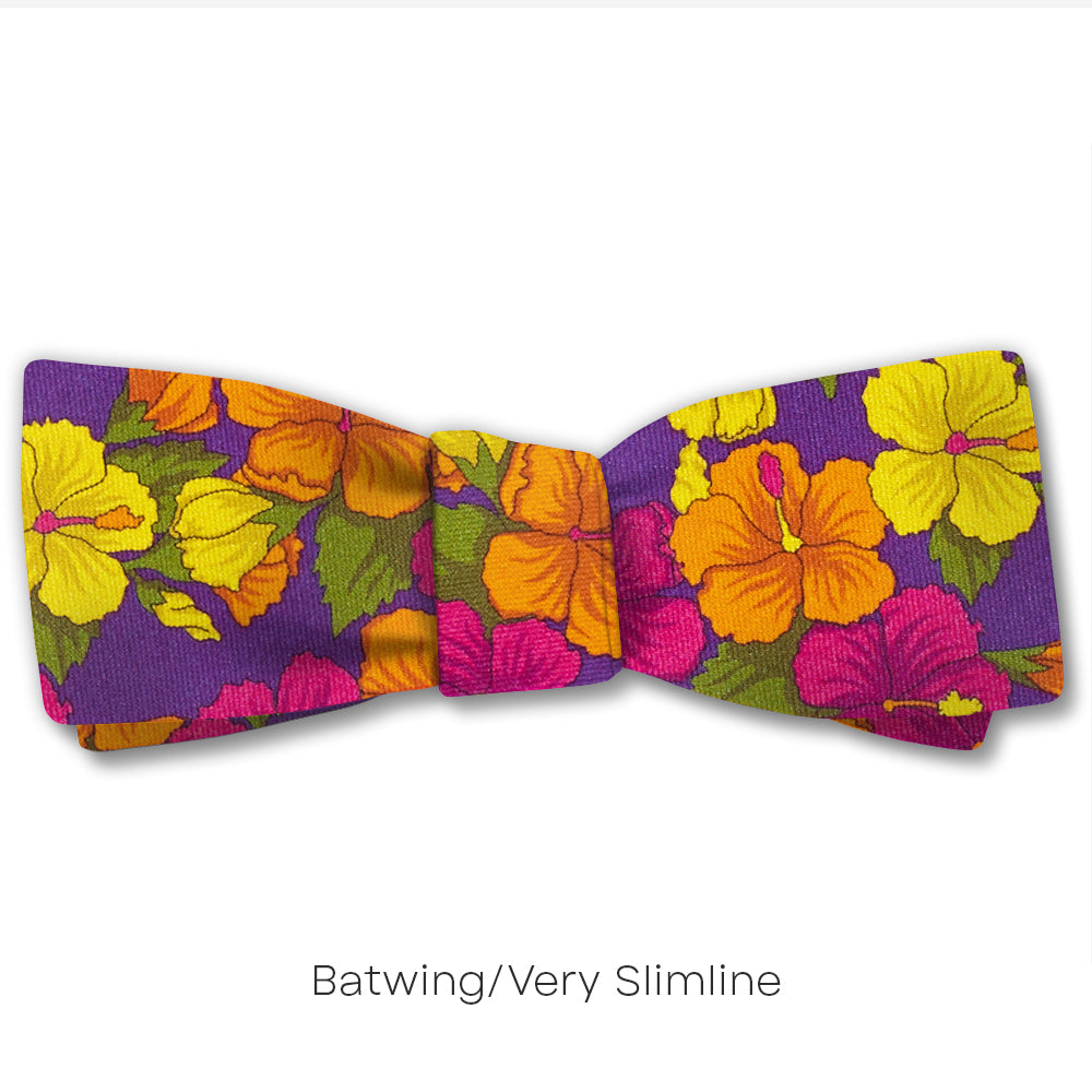 Hibiscus Garden - bow ties