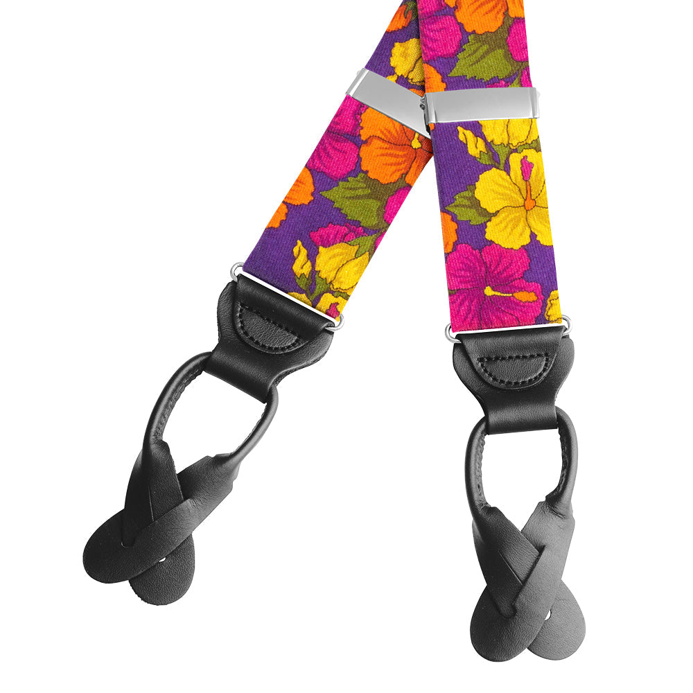 Hibiscus Garden - Braces/Suspenders