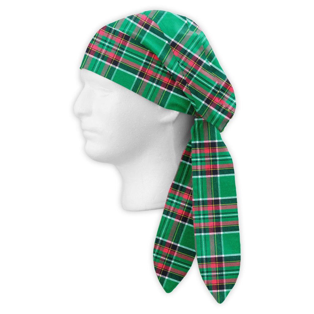 Highland Green Head Scarf