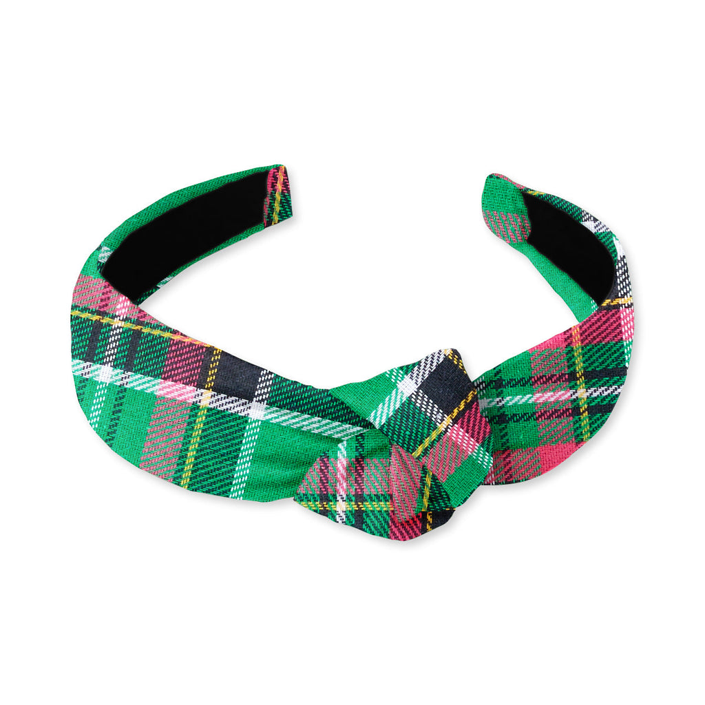 Highland Green Knotted Headband