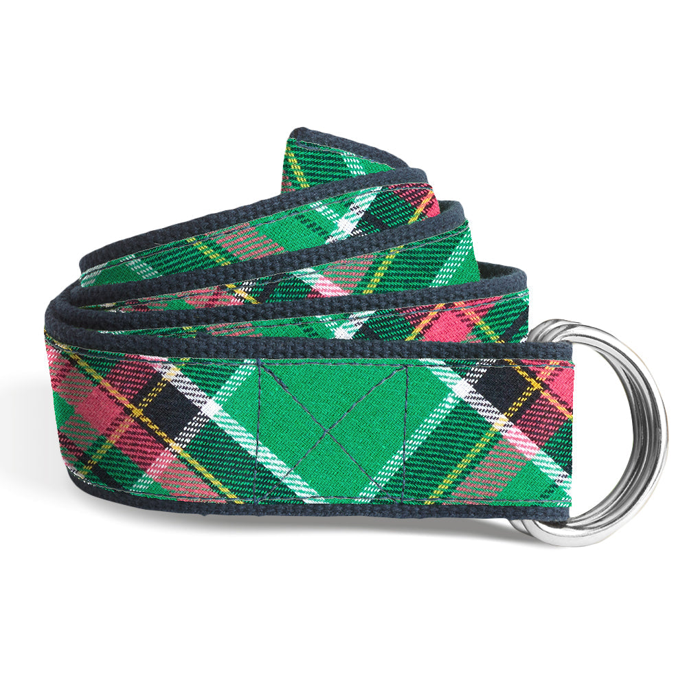 Highland Green D-Ring Belts