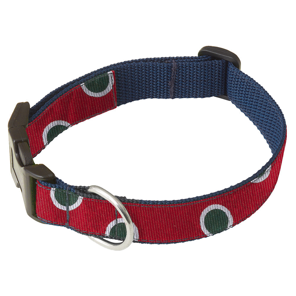 Holiday Polka Dog Collar