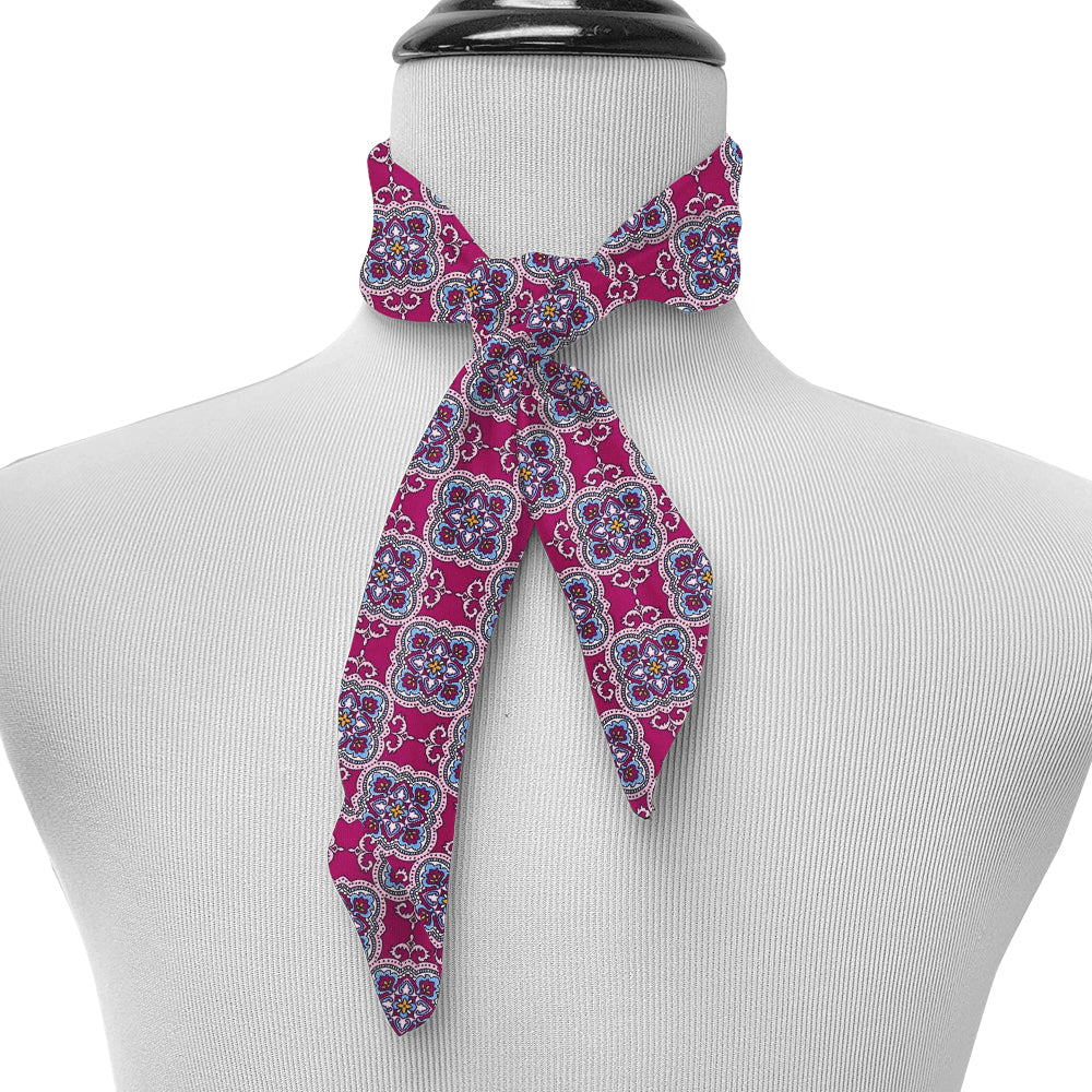 Hortensia Silk Neckerchief