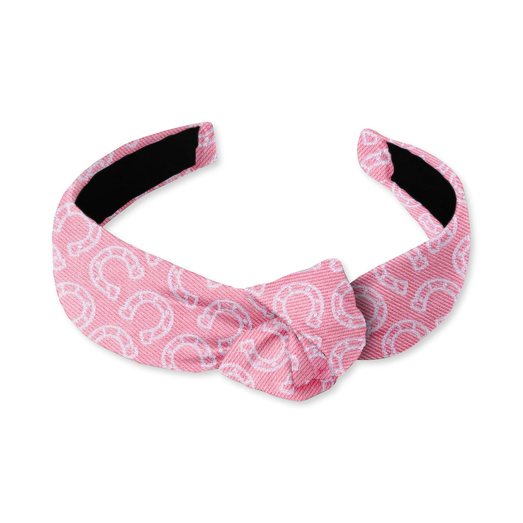 Homestretch Pink Knotted Headband