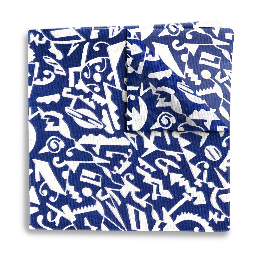 Jumbled Jazz Pocket Squares