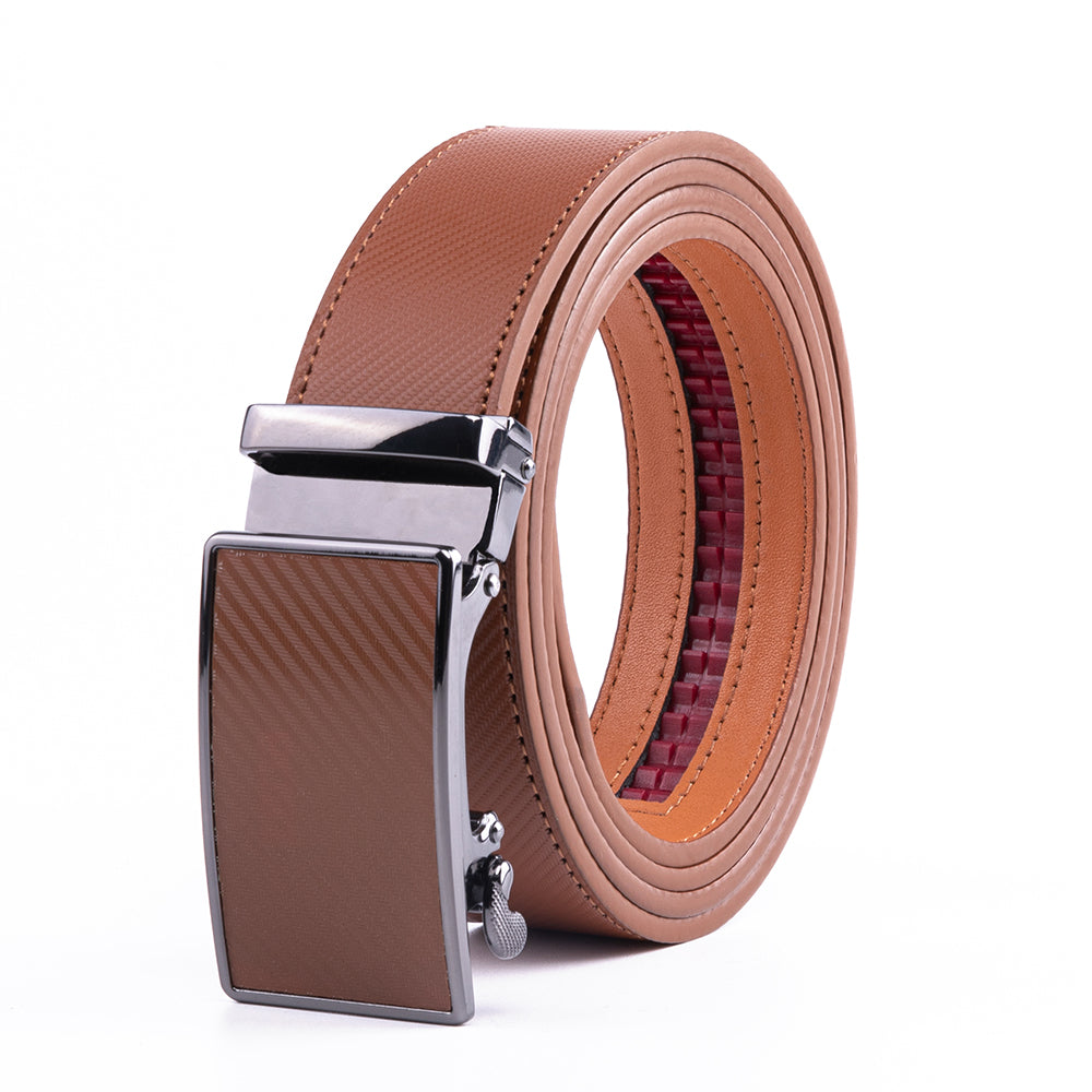 Leather Ratchet Belt Cognac by Beau Ties of Vermont Leather Ratchet Belt Cognac by Beau Ties of Vermont