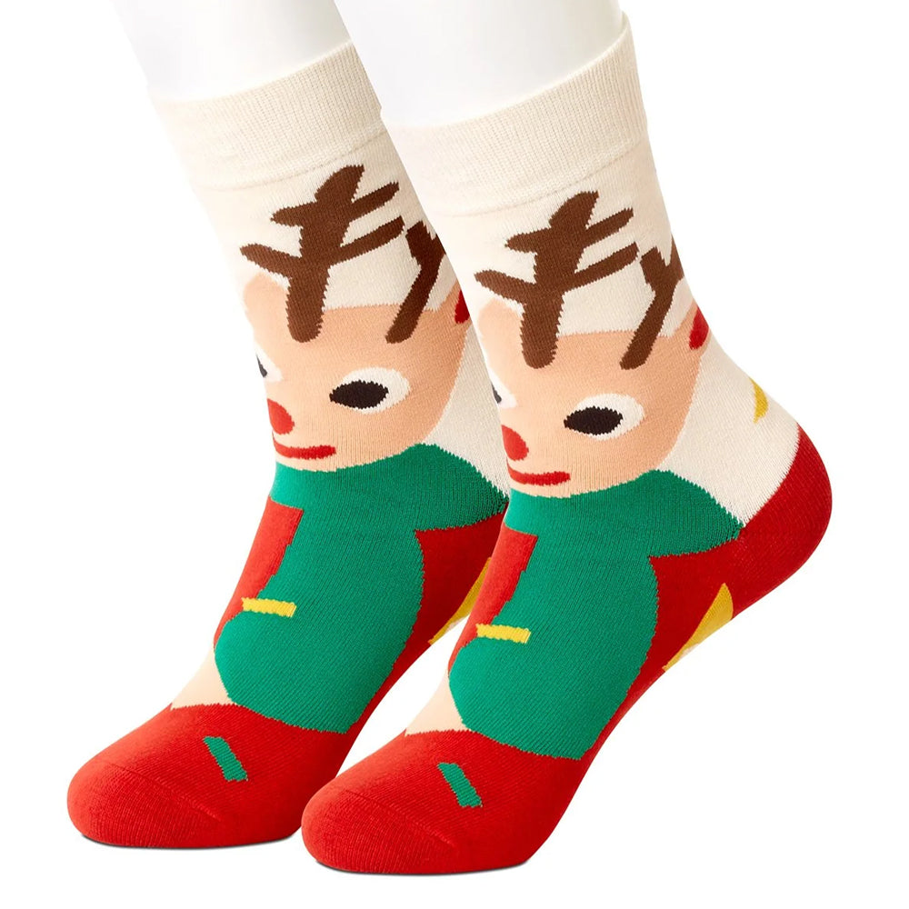 Merry Deer Women's Socks