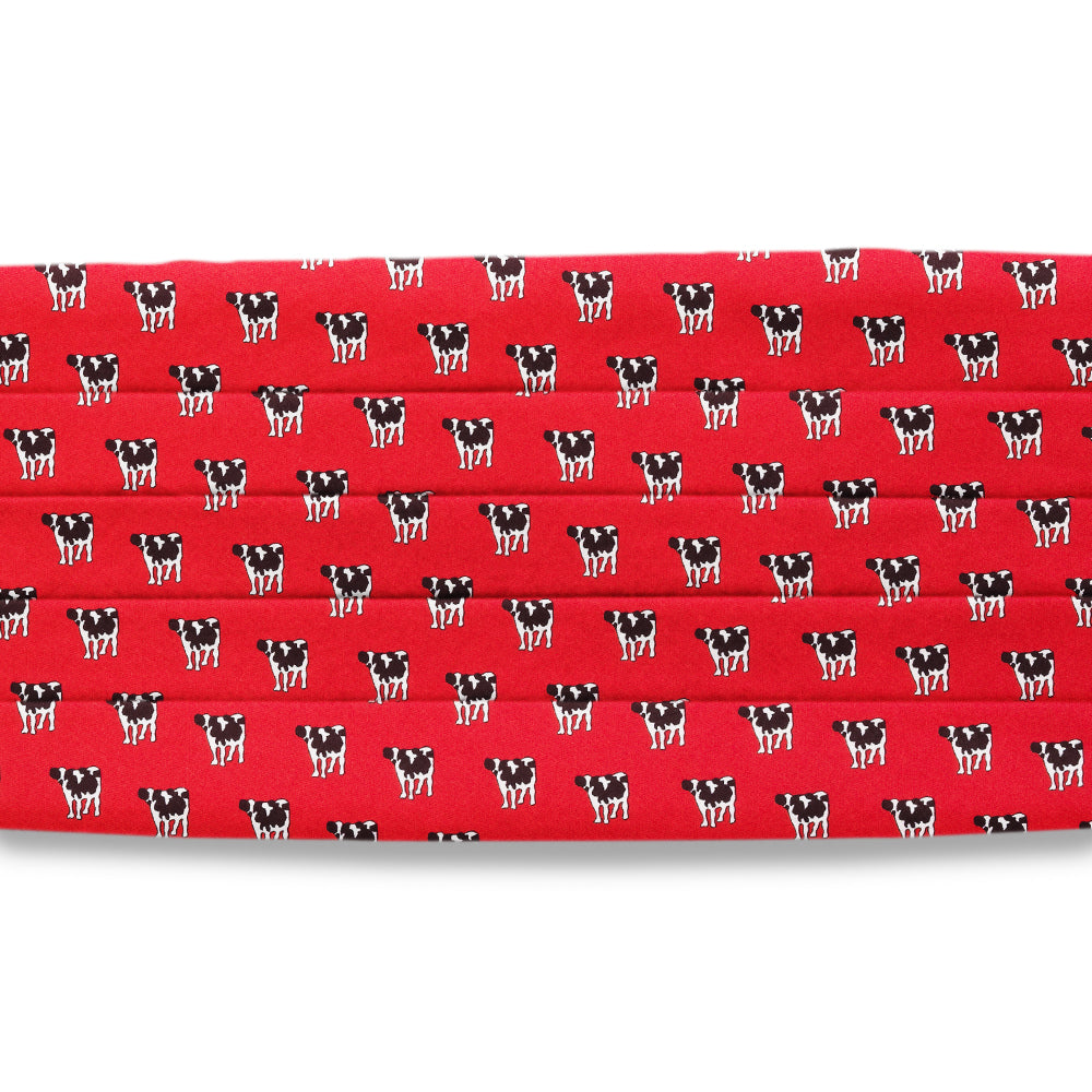 Middlebury Red Cummerbunds