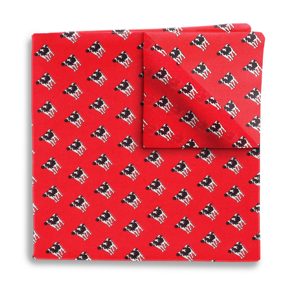 Middlebury Red Pocket Squares