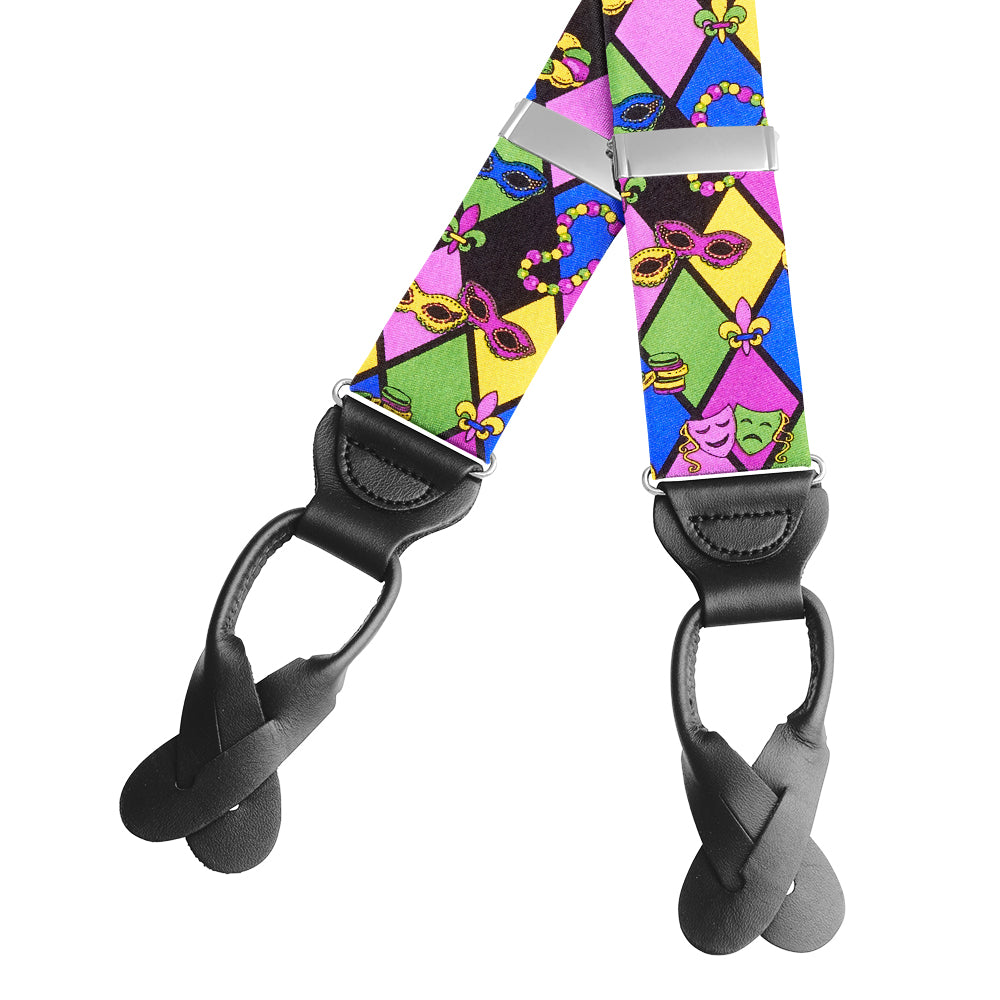 Mardi Gras - Braces/Suspenders