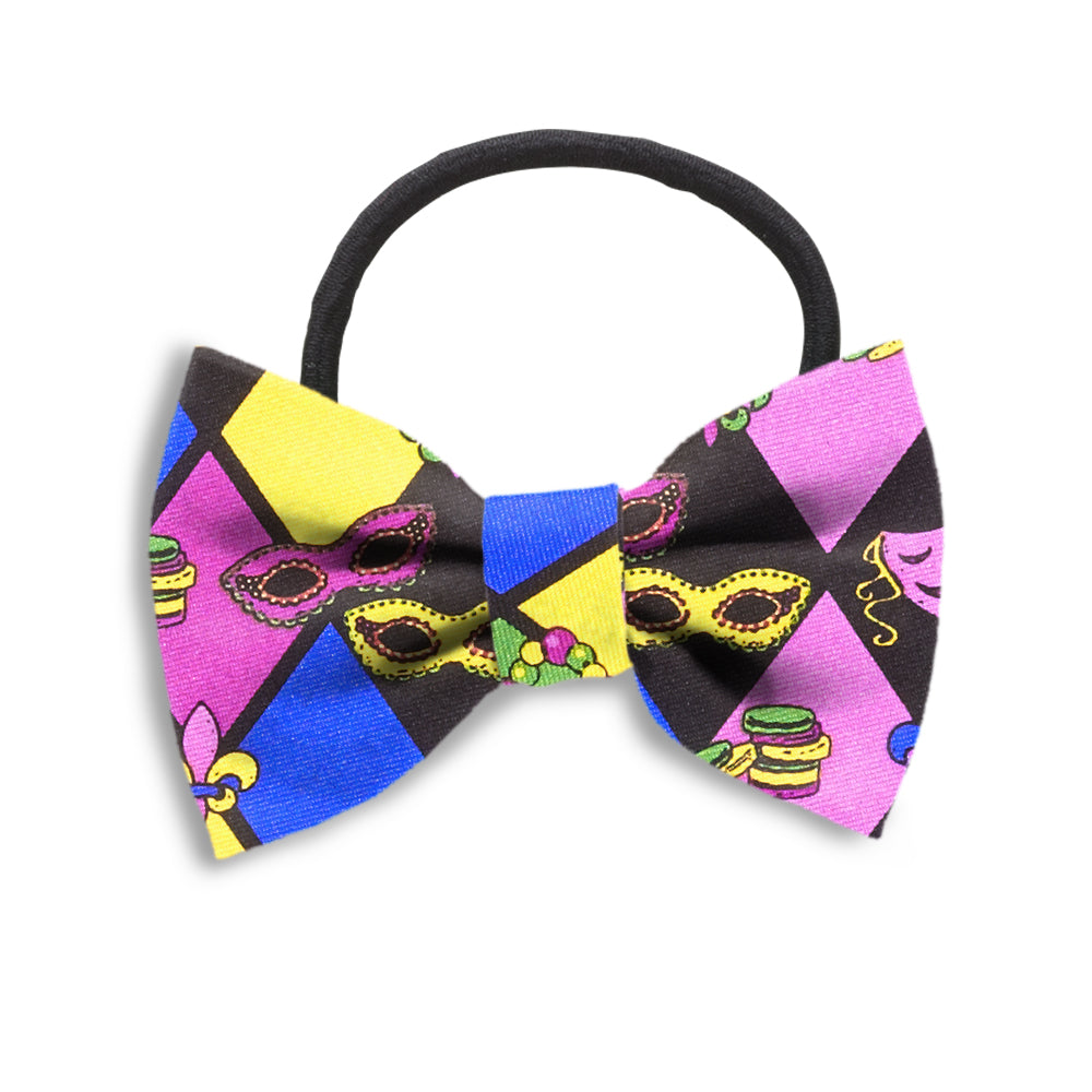 Mardi Gras Hair Bows