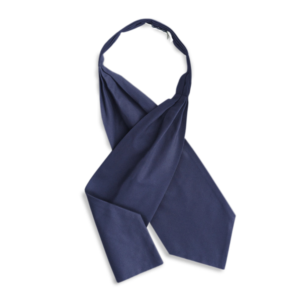 Navy Charmeuse - Cravats