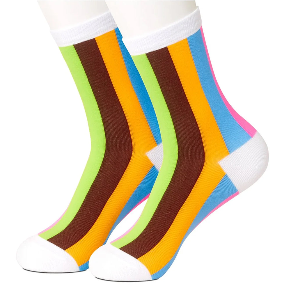 Neon Stripe Women's Socks