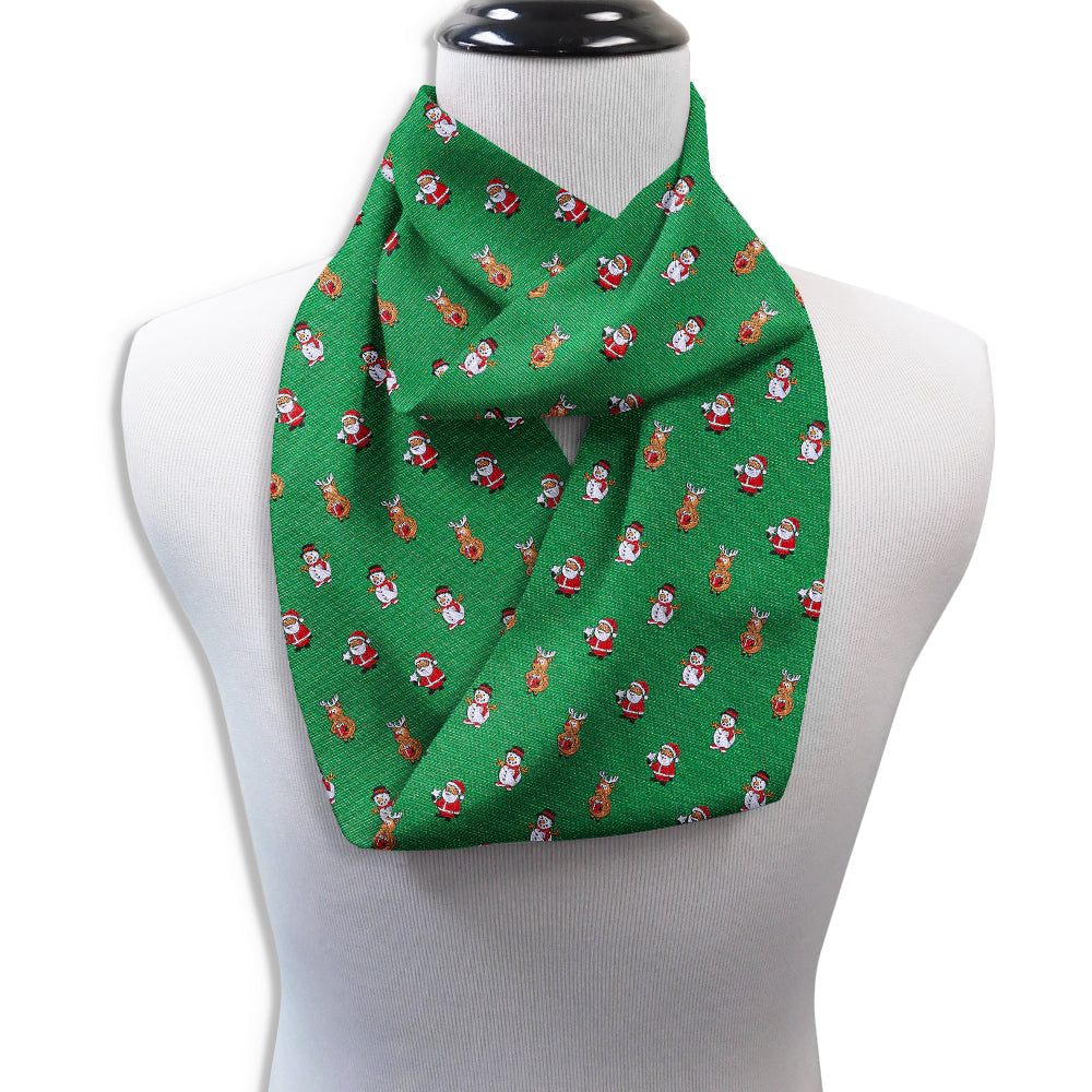 North Pole Pals Infinity Scarves