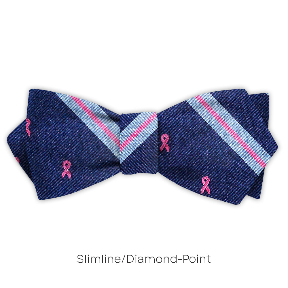 October Pink Ribbons - bow ties