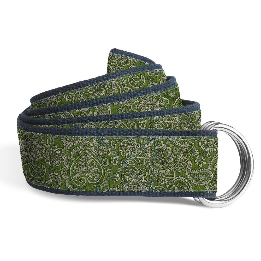 Pembroke Olive - D-Ring Belts