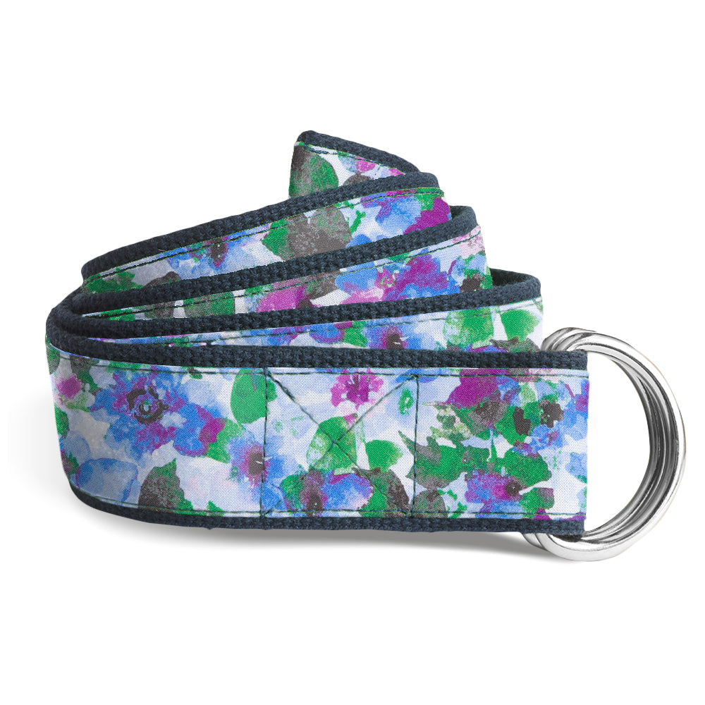 Rain Flower - D-Ring Belts
