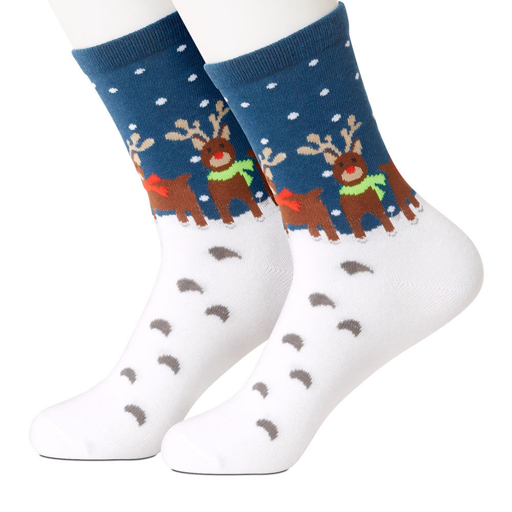 Reindeer Tracks Women's Socks