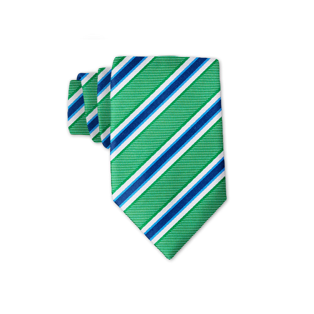 Riverside Green - 42" x 2.5" Kids' Neckties
