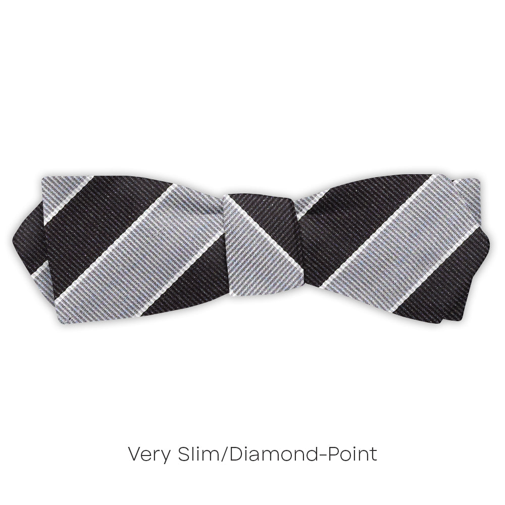 Scholastic Black/Silver - bow ties