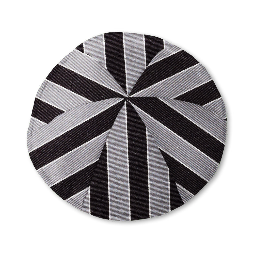 Scholastic Black/Silver - Kippah