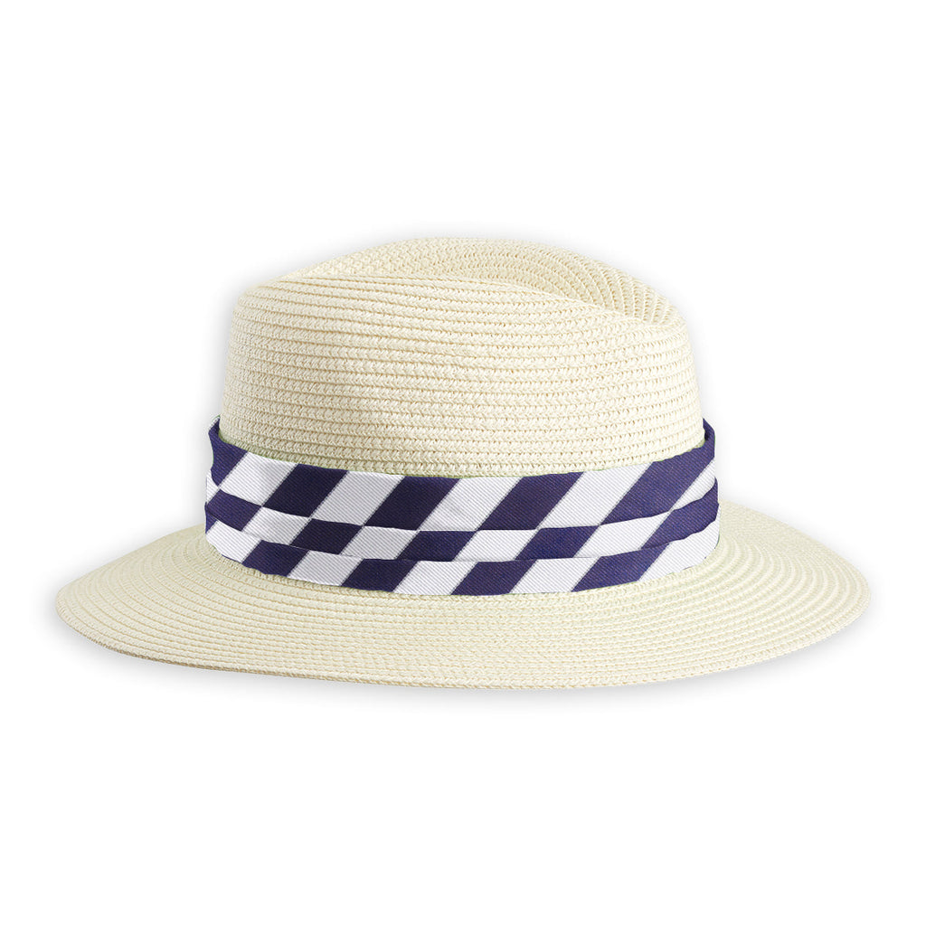 Scholastic Blue/White Hat Band
