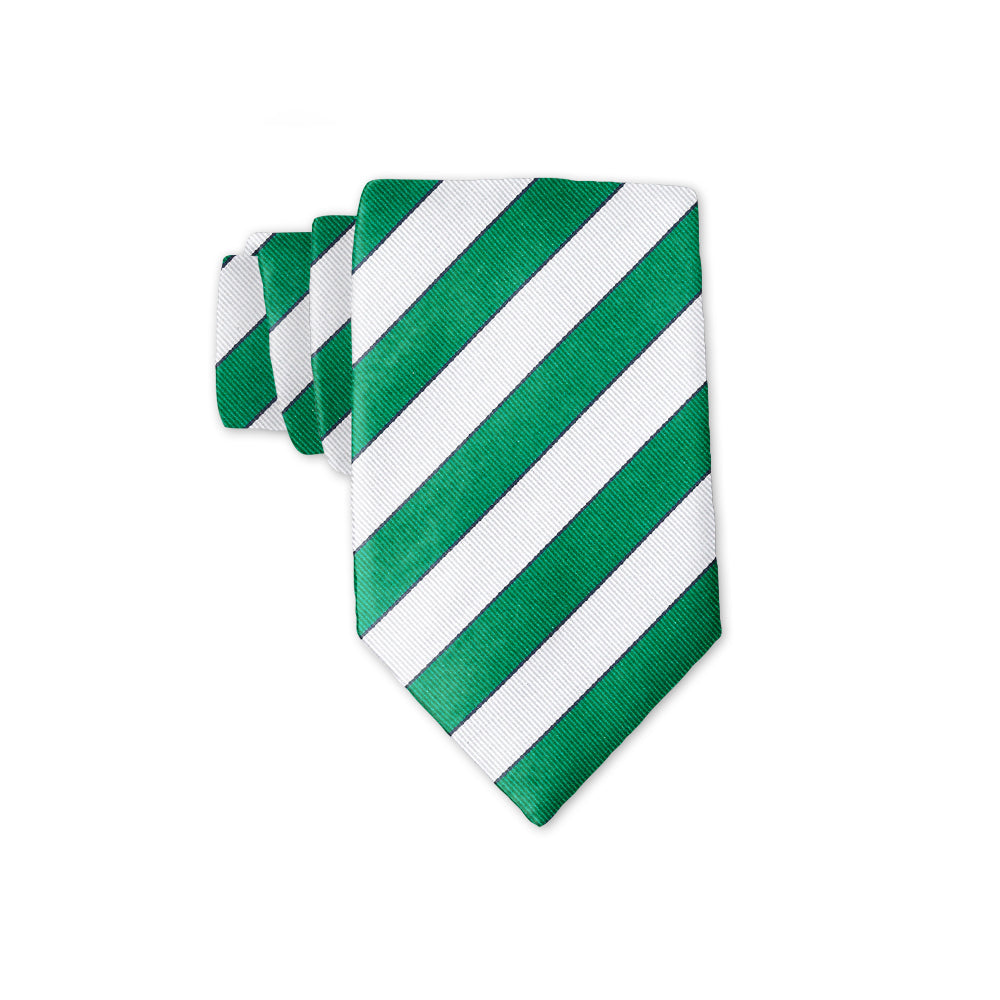 Scholastic Green/White Kids' Neckties