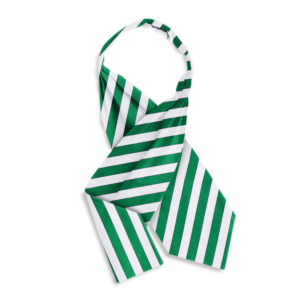 Scholastic Green/White Cravats