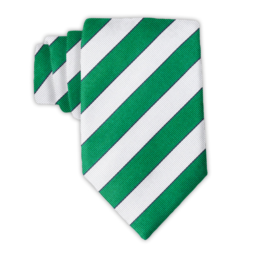 Scholastic Green/White Neckties