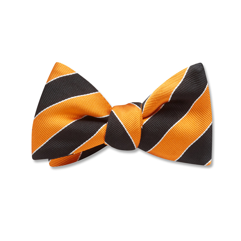 Scholastic Orange/Black Kids' Bow Ties