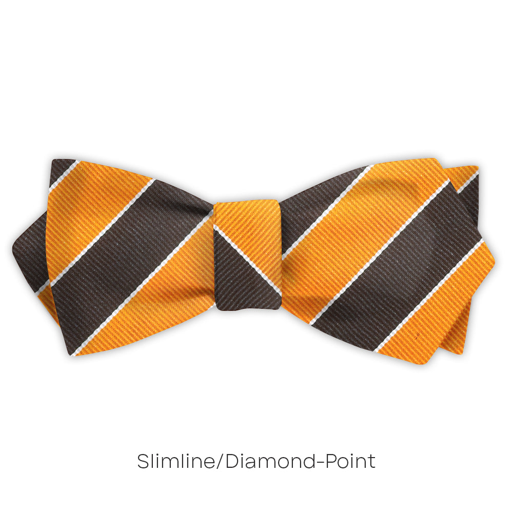 Scholastic Orange/Black - bow ties