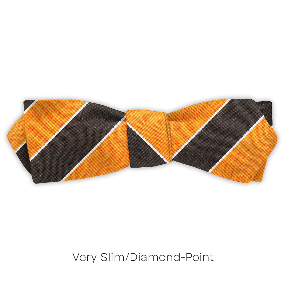 Scholastic Orange/Black - bow ties