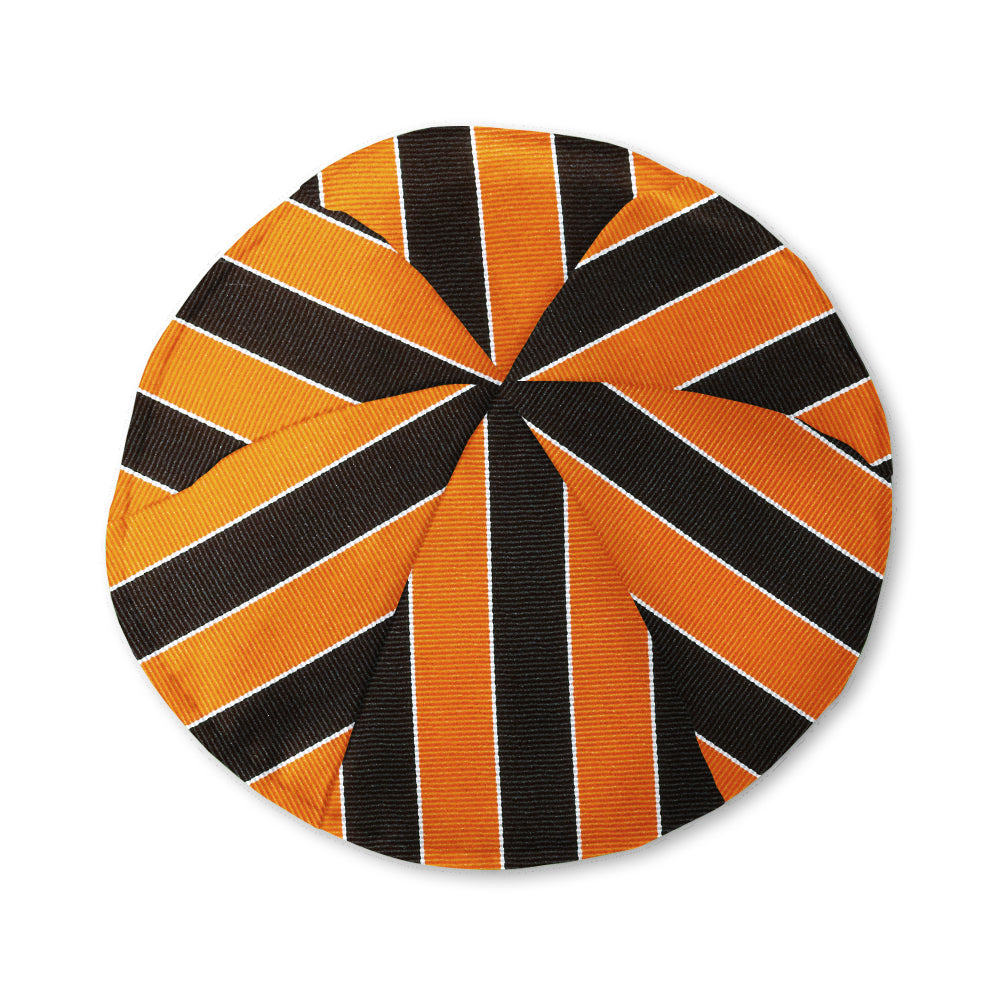 Scholastic Orange/Black - Kippah