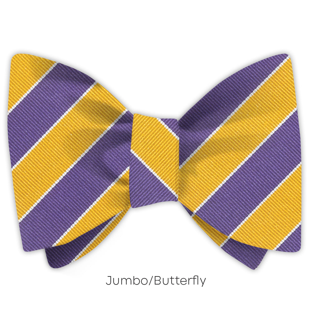 Scholastic Purple/Gold - bow ties