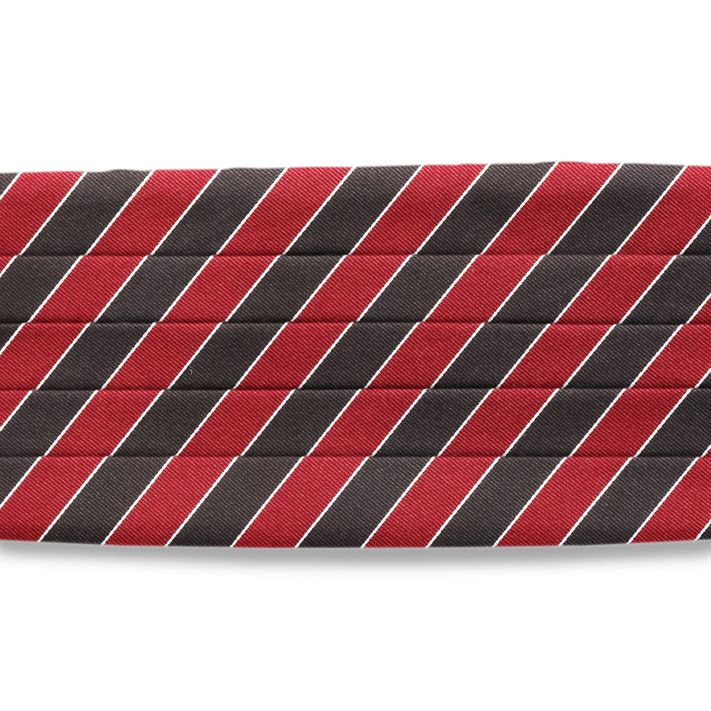 Scholastic Red/Black Cummerbunds