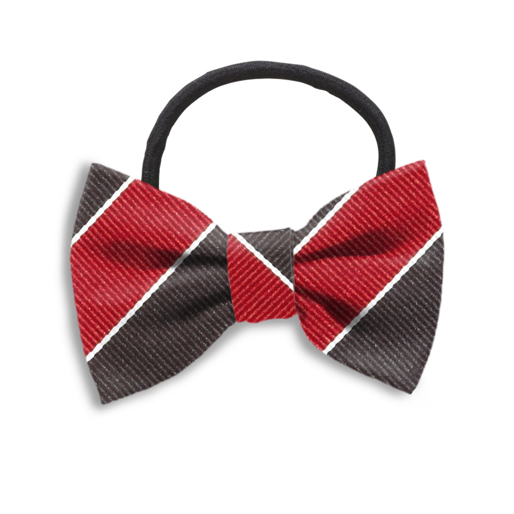 Scholastic Red/Black Hair Bows