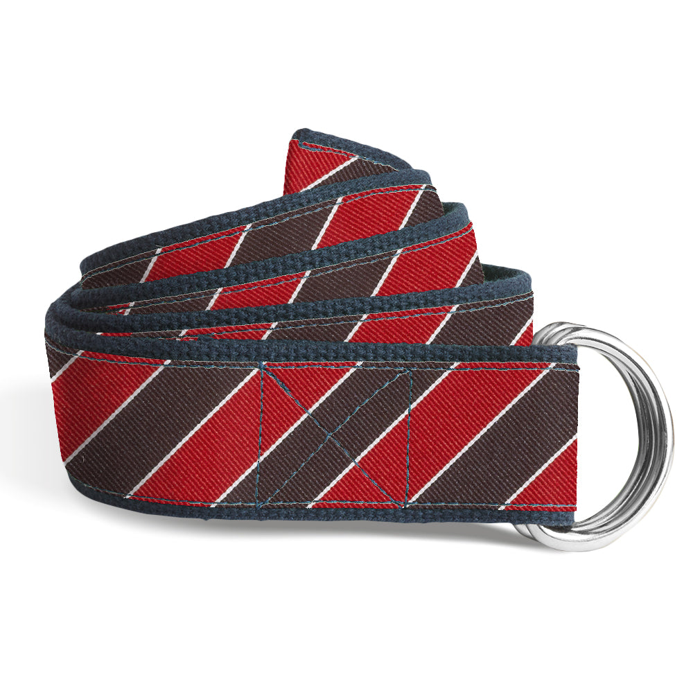 Scholastic Red/Black - Women's D-Ring Belts