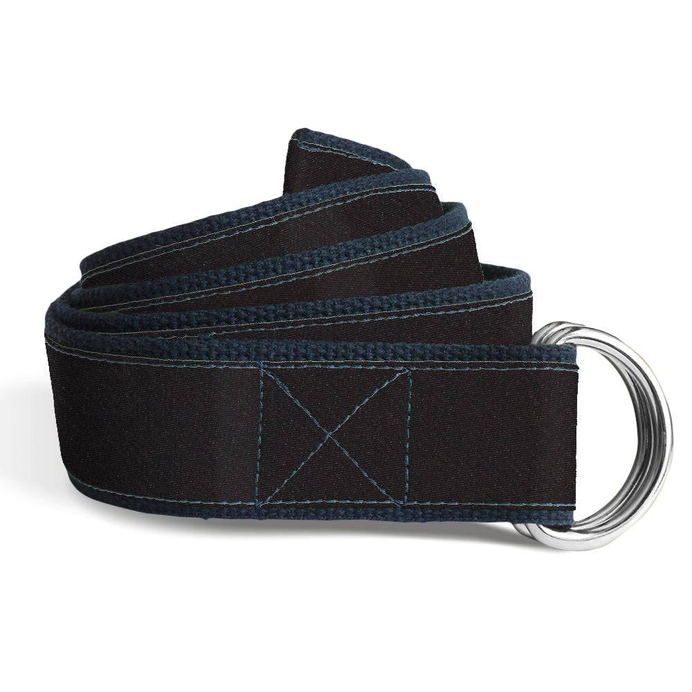Somerville Black - D-Ring Belts