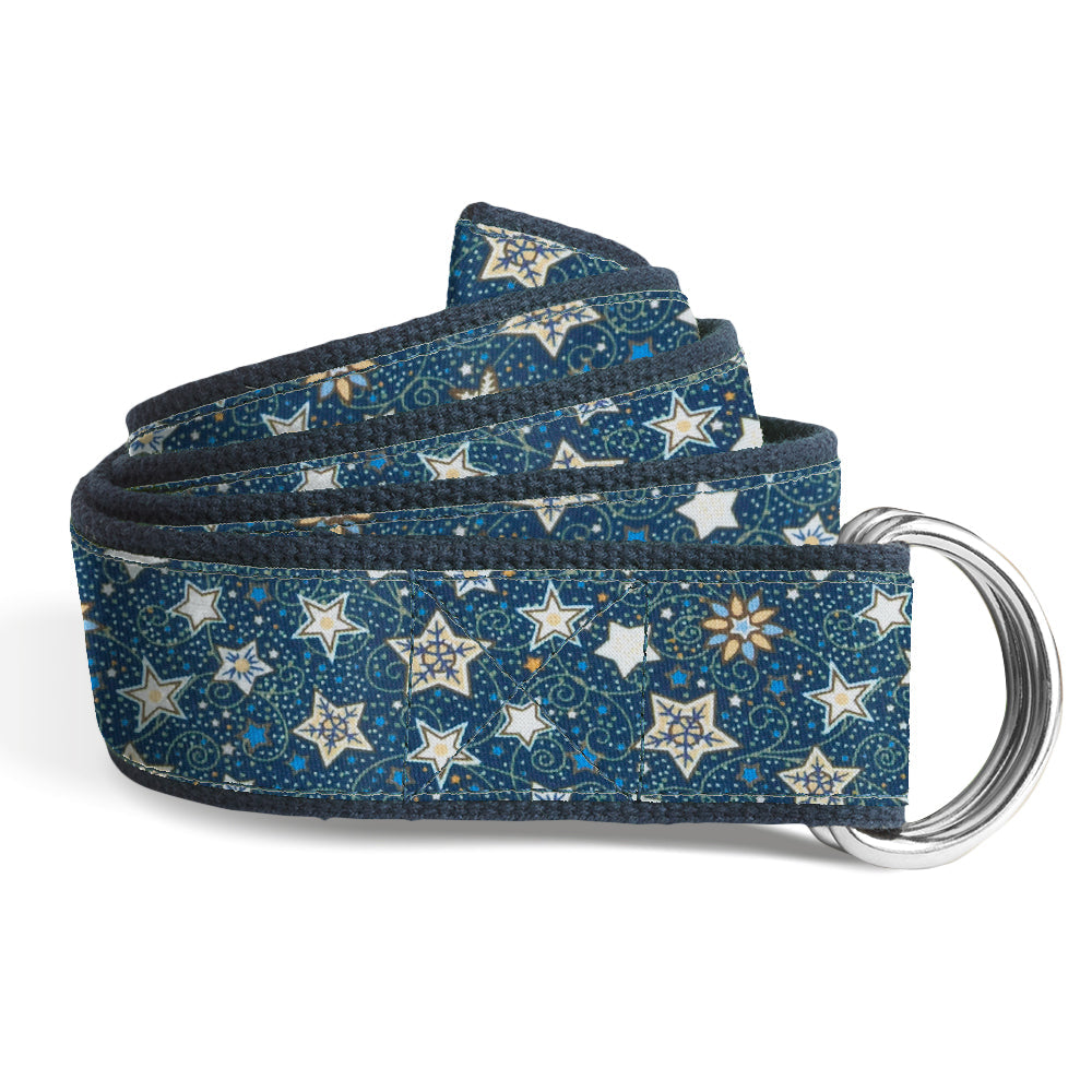 Starry Night D-Ring Belts