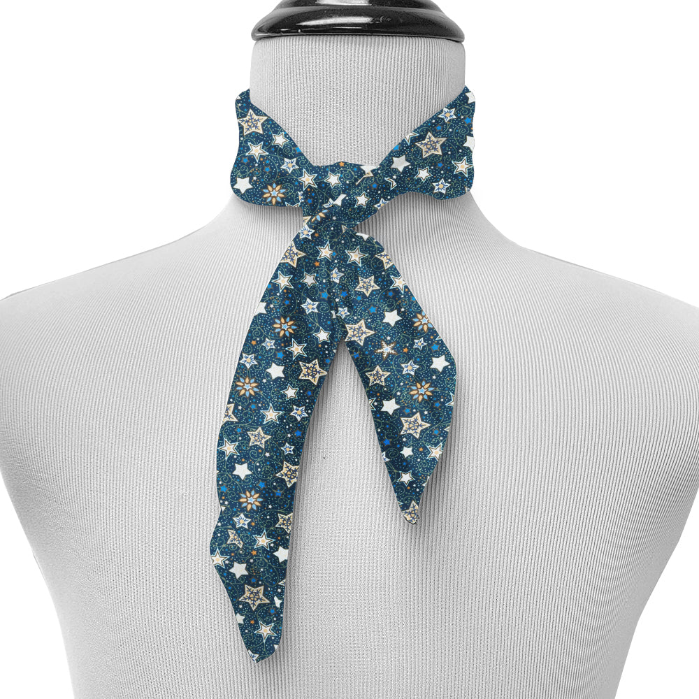 Starry Night Silk Neckerchief