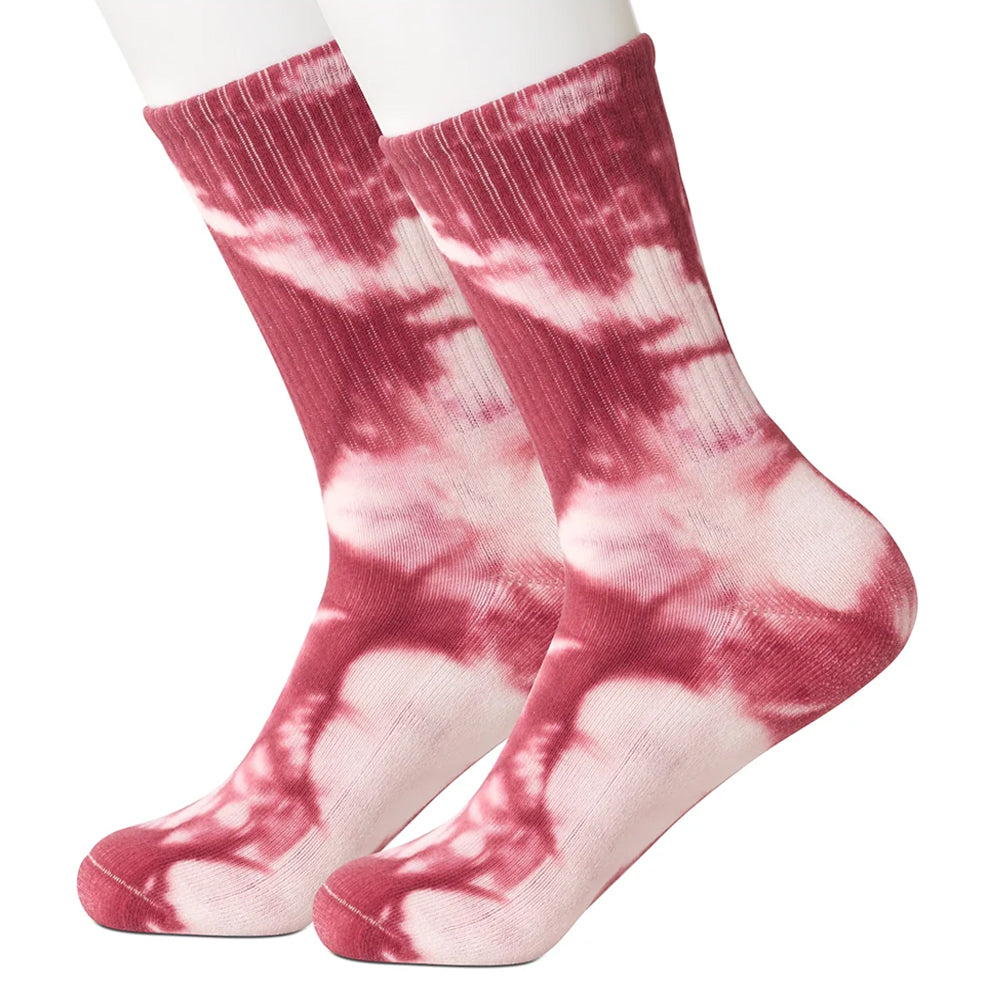 Tie-Dye Red Women's Socks