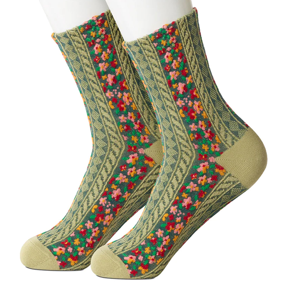 Trellis Green Women's Socks