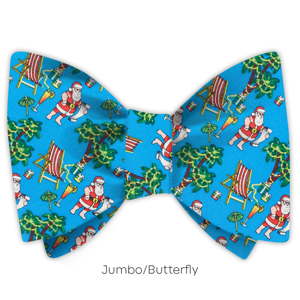 Tropical Santa - bow ties